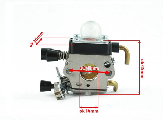 Gaźnik do kosy spalinowej Stihl FS38, FS45, FS55, FS85